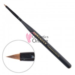 Pensula de unghii 2M Black Beauty pentru acril din par natural 00 OS